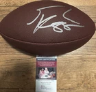 George Kittle Signed The Duke Replica Football JSA COA San Francisco 49ers