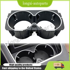Center Console Drinks Cup Holder Black For Mercedes Benz W222 S-class 2018-2020