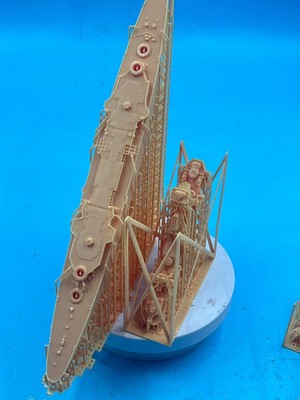 3D Printed 1/700 Model Kit German Navy Heavy Cruiser Admiral Hipper Unpainted-