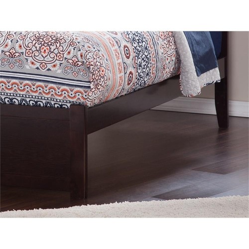 AFI Concord Full Solid Wood Platform Bed with Storage Drawers in Espresso - Picture 6 of 8