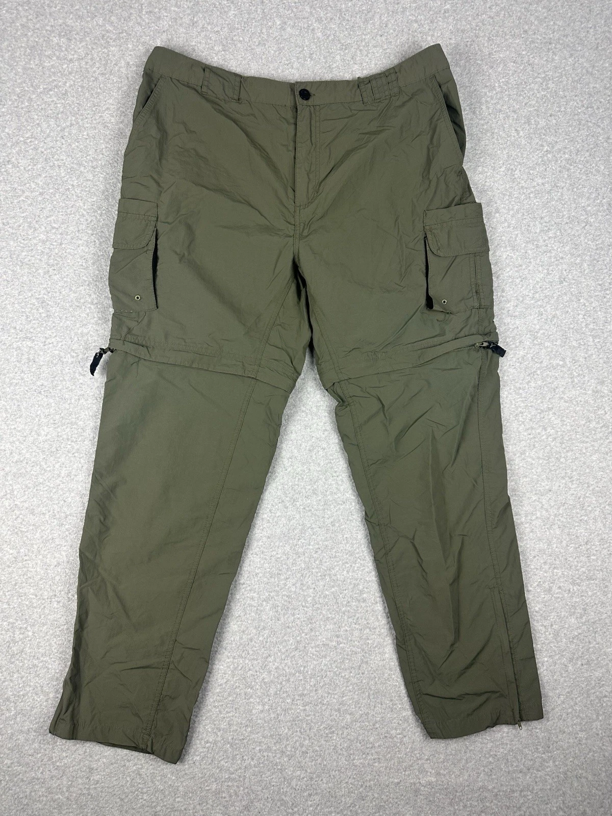 Magellan Outdoors Fish Gear Men's Convertible Cargo Pants/Shorts Size XL Green
Opens in a new window