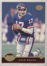 1996 Leaf Red with Gold Foil Dave Brown #132 4w6