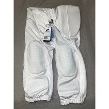 New Champro Youth Large Integrated Padded Football Pants White Performance NWT