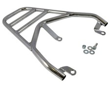 Gepäckträger Kofferträger Chrom für PEUGEOT Kisbee 50ccm 2T 4T Roller Mofa Moped