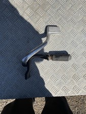 Harley Davidson Big Twin Dyna Brake Pedal Foot Rest And Bracket H-D UGS 1-1 Used