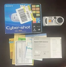 Sony Cybershot DSC-P41 Smart Zoom 4.1MP & Tested Working