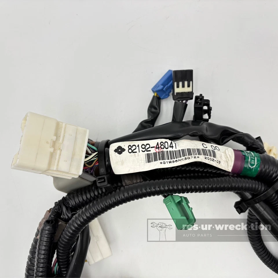 Arnés de cableado asiento del lado del conductor delantero izquierdo Lexus RX300 1999-2003 OEM 82192-48041 Foto 2 de 4