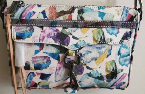 rebecca minkoff MAC Mini Aquarelle Leder Umhängetasche EXTREM SELTEN 🌸🌼 - Bild 6 von 24