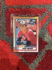 1990 Topps Larry Walker Rookie RC #757 GEM MINT? 