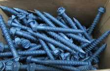 NEW TAPCON Concrete Anchor Screw: 2 1/4" LG, 1/4" DIA, 100PK, 3157407