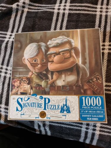 Disney Theme Parks Signature Puzzle Up 10th Anniversary 1000 Pc Double Sided  - Picture 1 of 6