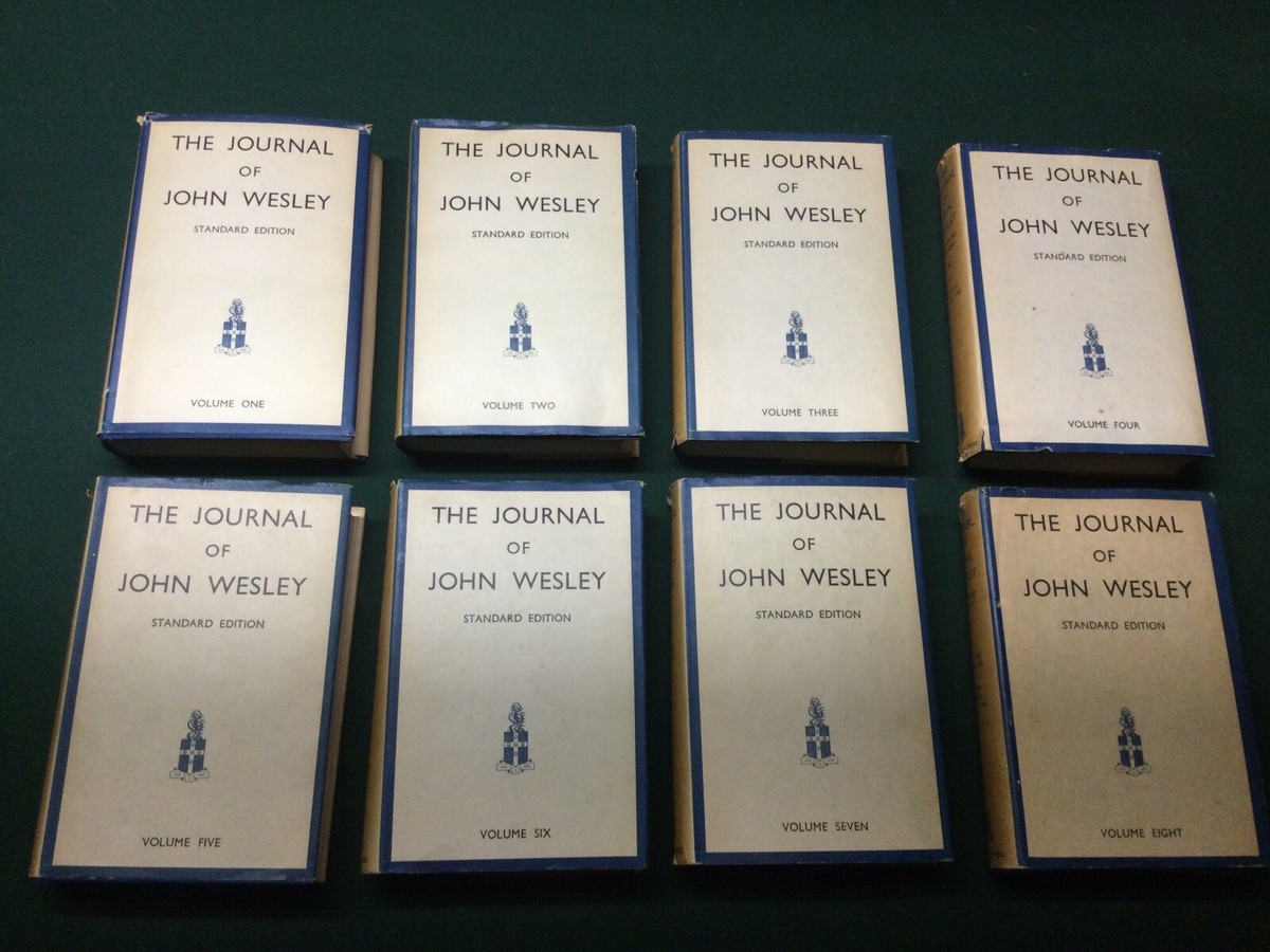 The Journal of John Wesley 8 Volume Hardcover Book Set 1938