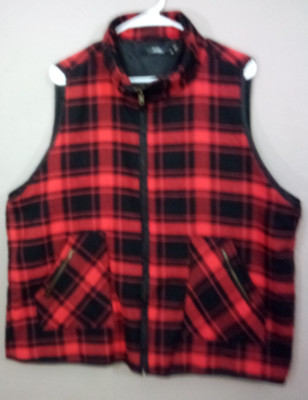 Andree by Unit BUFFALO Womens Zipper Vest  1X