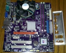 ECS Elitegroup 945GCT-M REV 3.0 LGA 775 with IO shield Mainboard Motherboard