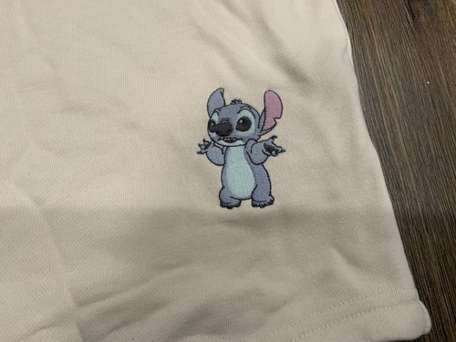 NUOVO cardigan donna Adidas Originals Disney Lilo & Stitch beige HT3945 taglia M - Foto 3 di 11
