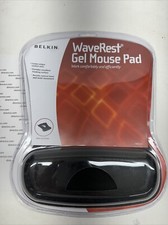 1x Belkin WaveRest Gel Mouse Pad Work Comfortably Efficiently F8E262 NEW