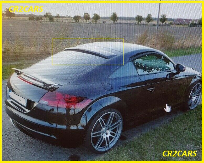 Audi TT 8J SFX Rear Window Spoiler