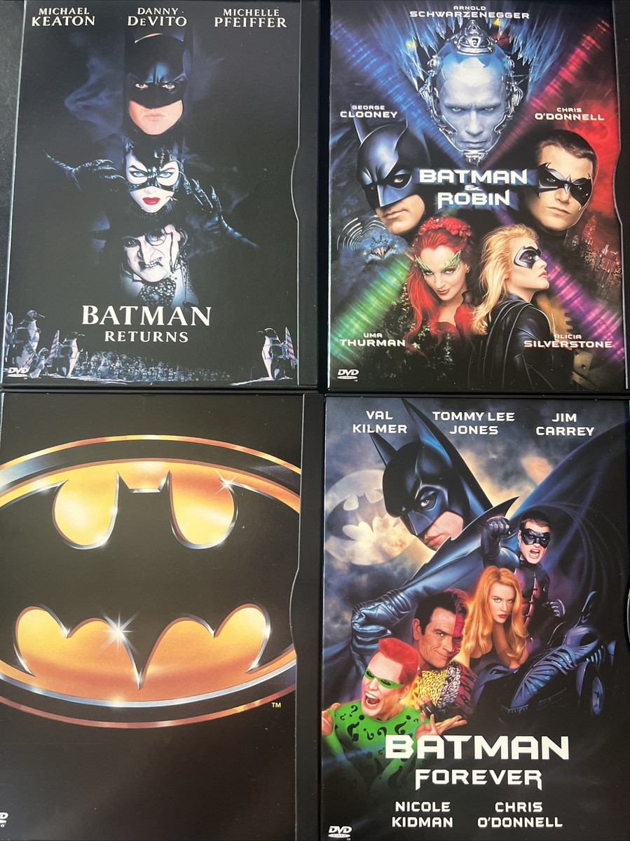 WB Box Set of DVD Movie The Batman Legacy All Feature-Length Films
