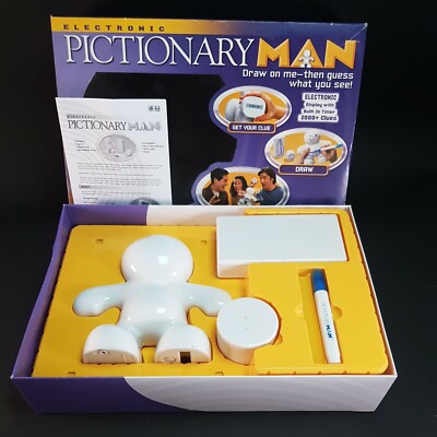  Electronic Pictionary Man - Draw On Me The Guess What You See - Mattel