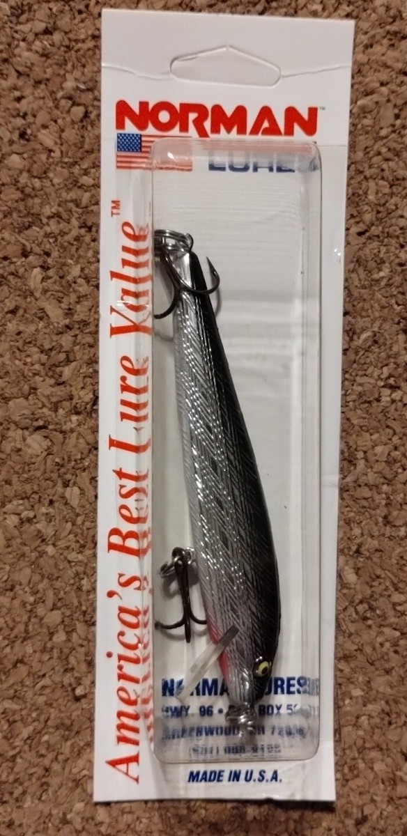 Leurre de pêche vintage - Bill Norman Reb 2 Half Back