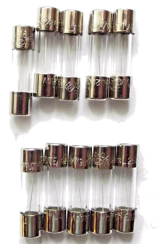 LITTELFUSE Fuse 1a 20mm LBC Anti surge T1A L 250v Time Delay x10pcs