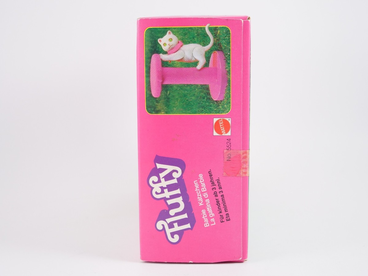 Barbie No. 5524 FLUFFY The Barbie Cat In Open Box From 1982 Barbie No. 5524 FLUFFY The Barbie Cat In Open Box From 1982