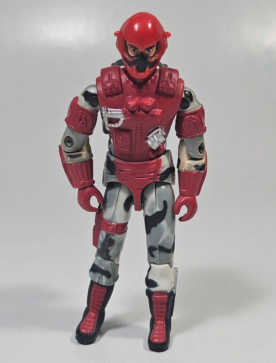 チヨコ　ヴァンパイアレッドver ソフビ HASBRO 2002 GI JOE COBRA ALLEY VIPER V6 C9 ACTION FIGURE w