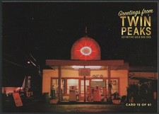 DAVID LYNCH GREETINGS FROM TWIN PEAKS DVD GOLD BOX POSTCARD 15 BIG ED'S GAS FARM