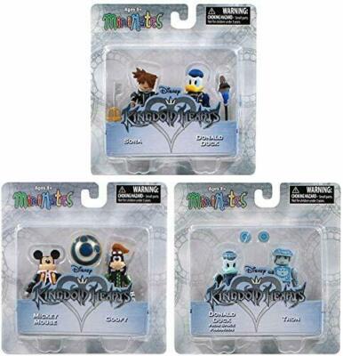 Kingdom Hearts Minimates Series 1 Complete Set Sora Donald Duck