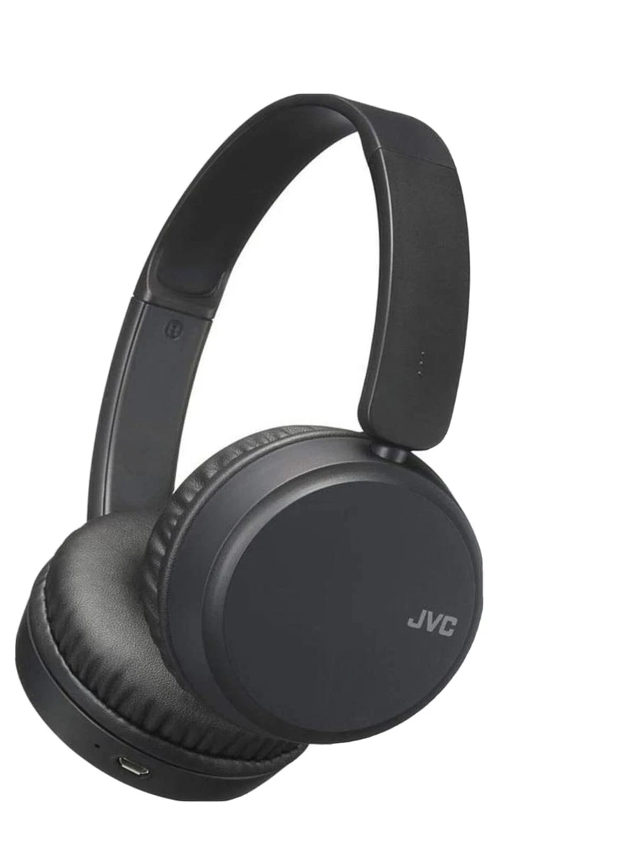 JVC Foldable Wireless On ear Headphones BLACK HAS31BTB NEW FREE