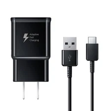 Original Samsung Fast Wall Charger & USB-C Cable for Galaxy A32 5G 
