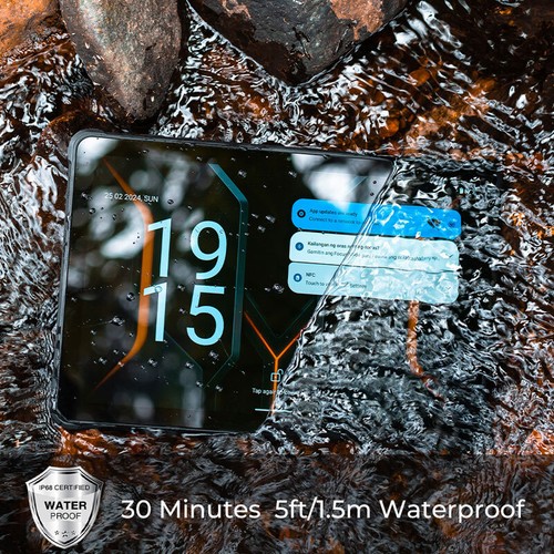 11" Oukitel RT8 4G Rugged Tablet Mobile Android WIFI Phone Waterproof 20000mAh - Picture 4 of 14