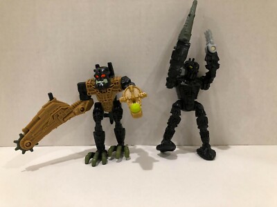 2006 Lego Bionicle Figures Vezok & Neparu from McDonalds