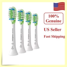 4x Philips Sonicare Premium White Replacement Toothbrush Heads with BrushSync W3