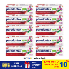 10X parodontax HERBAL Toothpaste to Help Fight Plaque and Improve Gum Health 90G