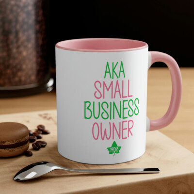 Alpha Kappa Alpha Small Business Owner Mug | eBay