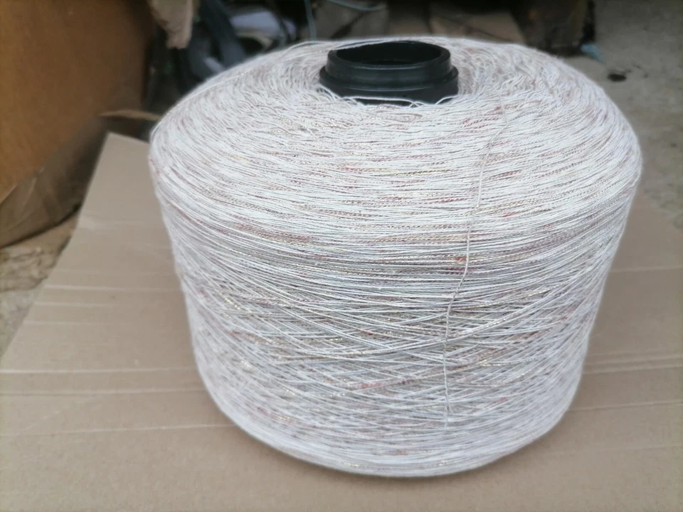 fil a tricoter Fantaisie Brillance Or 2Kg200 - Photo 2/2