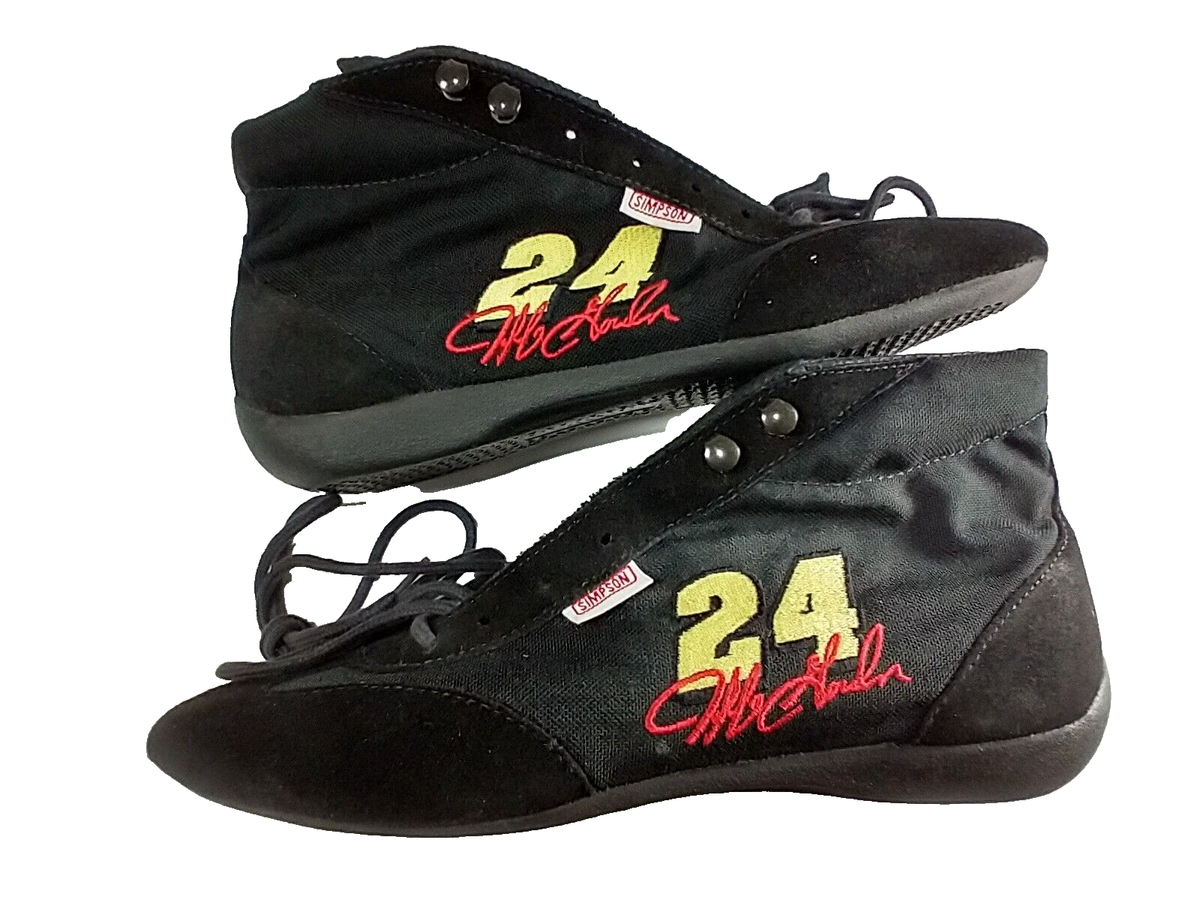 Simpson Racing Shoes JEFF GORDON #24 (Nascar) Sz 8.5 New In Box