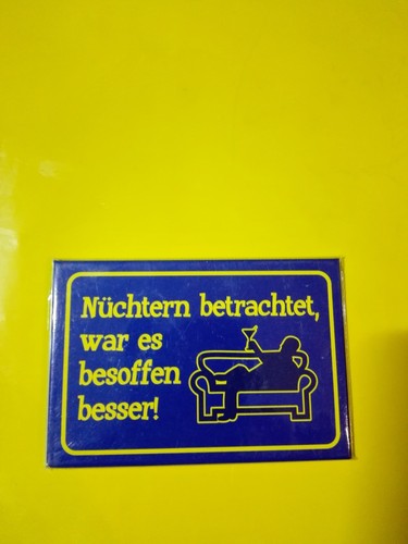 Schilder, Magnetschilder m. Sprüche - Bild 4 von 25