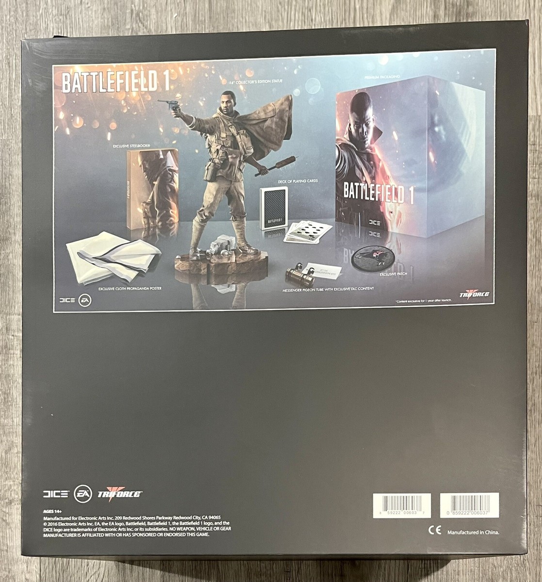 Battlefield 1 - Collector's Edition (Sony PlayStation 4, 2016) for