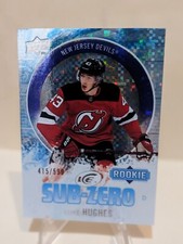2023-24 Upper Deck Ice Hockey #SZ-67 Luke Hughes Rookie Sub-Zero /599