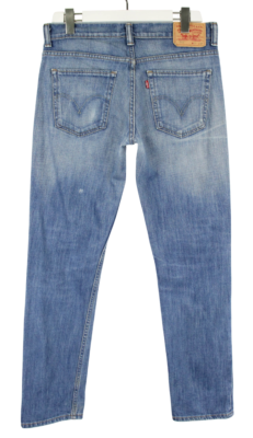 LEVI'S 511 Skinny Jeans Men's W32/L32 Light Blue Denim Faded