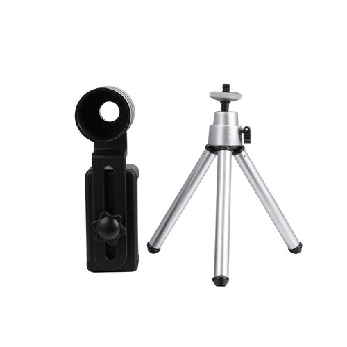 Professional Camera Tripod Stand Holder Mount For iPhone Samsung Cell Phone NEW - Photo 4 sur 10
