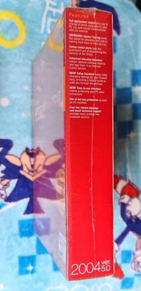 McAfee Personal Firewall Plus 2004 ver 5.0 | New & Sealed | Vintage Software - Image 4 of 4