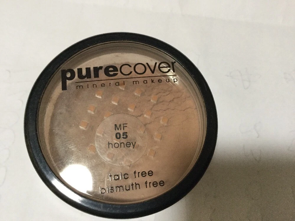 PURECOVER MINERAL MAKEUP TALC FREE BISMUTH FREE 8 G NEW 05 HONEY