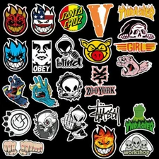 100 Skateboard Stickers Bomb Laptop Luggage Graffiti Tide Brand Decals Pack Lot