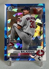 Jordan Balazovic 2021 Bowman Chrome Sapphire #BCP-61 Minnesota Twins