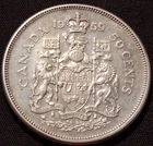 1959 Canada 50 Cents Half Dollar