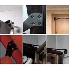 For Home Stainless Steel Door Stopper Furniture Door Stop 90?? Opening Angle