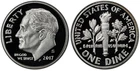 2017-S Silver Roosevelt Dime Deep Cameo
